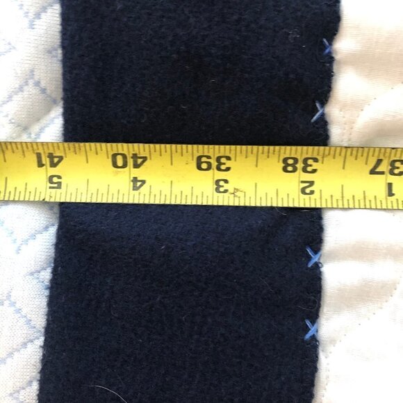 Handmade Cross Stich Baby Quilt #713-3 - Picture 8 of 8